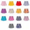 Novos shorts de basquete ao ar livre verão de verão esportes curtos para meninas calças de praia de férias estampadas em cores sólidas 8yr d3