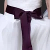 Belts Women Fashion Solid Color Ribbon Wedding Dress For Bridal Sash Party Decoration Invitation Card Gift WrappingBelts