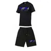 Moletons com capuz masculinos conjunto de agasalho masculino camisetas shorts conjuntos de roupas esportivas de verão calças de jogging streetwear Harajuku tops camisetas ternos masculinos