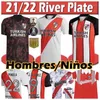 Koszule męskie 21 22 Nuevo River Plate Hogar Camisa G MARTINEZ QUINTERO PRATTO R￭o Camiseta De F￺tbol