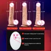 Aquecimento Realista Dildo Vibradores G-spot Massage Masturbação Sensação realista Pênis real Brinquedos sexy para mulheres Dick Adulto sexy Shop