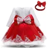 Girls Birthday Dress For Baby Christmas Baby Girl Baptism Dresses 1 2 Years Old Baby Birthday Party Vestido Toddler Outfits224M5588082