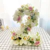 DIY 3D Artificial Flower Floral Rose Letters Number For Baby Shower Birthday Decoration Creative Wall Party Event Wedding Decor