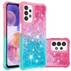 Bling Vloeiend Drijfzand Gevallen Vloeibare Gradiënt Glitter TPU Versterkte Hoeken Voor Samsung S22 Plus Ultra A03S A21S A02S A12 A32 A42 A52 A72 A22 A13 4G 5G A23 A33 A53 A73