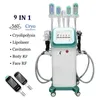 360 Cryolipolysis Fat Freeze Machine Cavitation RF Cellulite Reduction Lipo Laser Viktminskning Ultrasonic fettsugningsmaskiner
