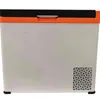 50L 휴대용 자동차 냉장고 미니 냉동고 냉각기 압축기 야외 피크닉 캠핑 AC 12/24V H220510을위한 조절 가능한 온도 제어