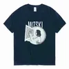 Herr T-shirts Mitski Be The Cowboy Poster Musik Skicka vänner Trend T-shirt För män Kvinnor Tonåring Hip Hop Harajuku Kortärmad T-shirt T-shirt