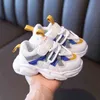 Boys Sneakers For Kids Shoes Baby Casual Light Toddler Girls Running Shoes Fashion Brand White Sport Children Shoes Breathable G220527