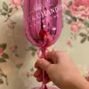 Пластиковые коктейльные купе Goblet PS Акриловые бокалы для ПК с шампанским.