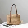 Bolsas de praia de moda bolsas noturnas boho bolsas de palha de palha feminino designer rattan bag de ombro de viagem feminino de grande capacidade para compras bolsa 230428bj