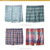 4 pz Mutandine Maschili Intimo da Uomo in Cotone Boxer Traspirante Uomo Boxer Mutande Solide Comodi Pantaloncini di Marca intimo uomo 365 220325