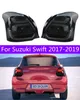 Suzuki Swift 17-19 리어 타일 라이트 안개 램프 브레이크 라이트 역 동적 차환 신호 전구에 대한 자동차 LED 테일 조명 어셈블리