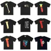 22ss mens t shirt designer shirts 3D Printed Short Sleeves Round Neck Sweatshirts Summer Cotton tshirt men women Hip Hop Pullover Streetwear