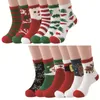 Elk Christmas socks thickened coral fleece socks wholesale floor sock Christmas-socks