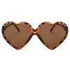 Occhiali da sole Donne alla moda tonalità a forma di cuore unisex occhiali integrati con gli occhiali da gatto possono tagliare gli occhiali onsung