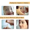 100 PCS Visera de ducha protectora Máscara de protección facial para Microblading Maquillaje permanente Cosmético Tatuaje Extensiones de pestañas