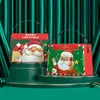 Jul Eve Apple Hand Carry Box Santa Claus Candy Gift Packing Boxes Snowman Elk Apple Package Case Xmas Party Decoration BH7370 TYJ