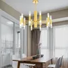 Pendant Lamps Nordic Led Chandelier Black Gold Luminaire Suspension Lighting For Living Room Bedroom Decor Hanging LampPendant