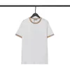 Mode Mens Tee Top Design Loose Casual Black and White T Shirt Luxury XXL