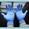 Fabriek Disposable Handschoenen 100 Waterdichte natuurlijke rubber latex Nitril Duurzame beschermende druppel levering 2021 Keukenbenodigdheden Keuken Dining