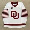 Nivip Custom Ncaa Frozen Four Denver Pioneers DU Hockey Jersey Bobby Brink Carter Savoie Cole Guttman Brett Stapley Carter Mazur Mike Benning