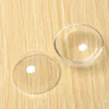 Décoration de fête 8 cm boule transparente ouverte en plastique clair boule ornement noël suspendu pendentif paquet cadeau fournitures fête