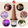 110V/220V Chocoladesmelt met verwarmingsfondu Fontein 4/5/6/7 Tier Chocolate Fountain Smelting Machine