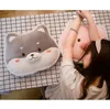 40 cm Kawaii Animal Rabbit Dog Tiger Pig Toys desenho animado Pillow Pillow Back Sofá Almofada para meninas crianças