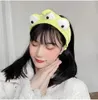 5 datorer grönt pannband främmande cosplay kostym anime treögda monster hårband pannband stretchy plysch hår tillbehör skönhet hudvård