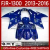 Yamaha FJR-1300 FJR 1300 A CC Gloss Blue FJR1300A 2001-2016 년 Moto Body 112no.32 FJR1300 14 14 15 16 FJR-1300A 2013 2014 2015 2016 2016 2016 공정 키트