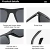 النظارات الشمسية الوافدين للرجال نساء عتيقة الأزياء كبيرة الحجم مربع مصمم الشمس الإطار Gafas de Sol Hombre Mujersunglasses