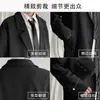 Abiti da uomo Blazer Abbigliamento uomo Giacca da uomo Blazer oversize nero per Los Hombres Chaquetas Y Americanas Veste Homme CostumeUomo