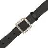 Belts Fashion Rhinestone ingelegde vierkante gesp vrouwen Decoratieve windjurk All-match jeugdstudent BS1027BELTS Fred22