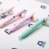 Bolígrafos de Gel, 1 Uds., bonitos colores de caramelo, bolígrafo de modelado de salchicha, papelería escolar para estudiantes Kawaii para niñas, tinta negra creativa de 0,5mm
