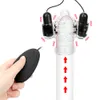 20 Velocidade Glanso Massagem Massagem Masculino Masculino Masturbator Cock Anel Atraso Ejaculação Sexy Brinquedos Para Homens Penis Head Vibrator