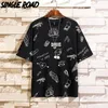 Singleroad Man S Black T -shirt Men oversized volledige print katoenen punk hiphop Japanse streetwear Harajuku t -shirt mannelijke t -shirt mannen lj200827