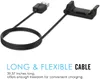 Ersatz-Datensynchronisierungs-USB-Ladekabel, Clip-Ladekabel für Garmin Vivoactive HR Sportuhr, Schwarz