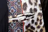 Leopardtryck män passar blazer set med byxor safari kostymer för män prestanda dj jacka lyx sångare stjärna kappa 220514