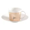 Creative Horse Anamorphic Cup Mirror Reflection Cup Hummingbird Mug Luycho Coffee Tea Set con sottobicchiere 90ml-220ml Y220511