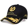 Fashion Men Racing Cap Women's Baseball S F1 Moto GP Driver Schumacher Formuła One Hatsntj3