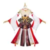 Genshin Impact Yae Miko Cosplay Costume Game Outfits Dress Halloween Carnival Women Girl Uniforms Wig Shoes