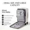 Hanke przeniesienie walizki Estetyka Estetyczna MM aluminiowa rama ROCKA Bagaż pokład kabina PC PC Wheel TSA Lock J220707