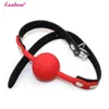 Vuxen slavsele silicone boll öppen mun gag bdsm bondage fetisch återhållsamhet sexig leksak för kvinna exotiska tillbehör SP0021