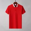 2022Designer mode top zakelijke kleding Polo Hugo logo geborduurde kraagdetails korte mouw poloshirt heren meerkleurig meerkleurig T-shirt