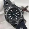 lmjli - relógio mecânico masculino relógios de moda de 46mm relógios automáticos calendário strapwatch watch watch blue mostrador