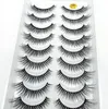 2 10 Paar 100 echte Nerzwimpern 3D natürliche falsche Wimpern weiche Wimpernverlängerung Make-up-Set Cilios 220524