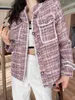 Chaquetas de mujer Rk469 Moda Mujer Abrigos 2022 Pasarela Diseño europeo de lujo Estilo de fiesta Ropa