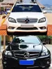 Style de voiture pour Benz W204 phare LED 2007-2011 c200 c260 c300 DRL phares feux de route feux de jour