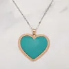 Pendentif Colliers En Acier Inoxydable Or Couleur Faux Druzy Amour Coeur Pour Femmes Sautoirs 2022 Tendance Festival De Mode Fête Cadeau BijouxPendentif