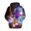 Męskie bluzy bluzy męskie moda moda 3d Hoodie HARAJUKU kolorowy galaxy farba anime nadruk bluza z kapturem męska mączka pullover cl cl